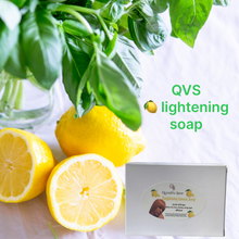 Load image into Gallery viewer, QVS 🍋 Lightening Body Brightening Lemon Soap