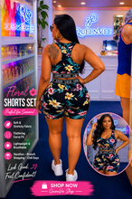 Load image into Gallery viewer, 🌸 Floral Summer Shorts Set