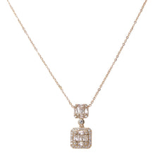 Load image into Gallery viewer, Double Square Necklace