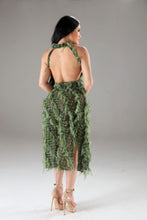 Load image into Gallery viewer, Halter Ruffled Dress