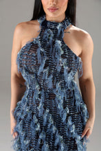 Load image into Gallery viewer, Halter Ruffled Dress