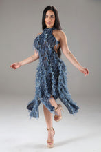 Load image into Gallery viewer, Halter Ruffled Dress