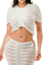 Load image into Gallery viewer, Sheer Skirt Set