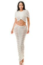 Load image into Gallery viewer, Sheer Skirt Set