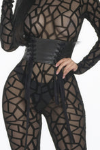 Load image into Gallery viewer, Geometric Printed Jersey Jumpsuit