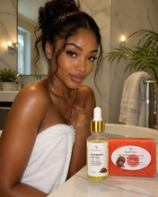 Load image into Gallery viewer, Glow Bundle (Turmeric Oil + Kojic Soap)