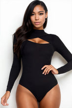 Load image into Gallery viewer, Front Cutout Long Sleeve Bodysuit