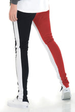 Load image into Gallery viewer, Two Tone Color Block Track Pant Jogger
