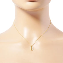 Load image into Gallery viewer, Gold Dipped Pendant Necklace