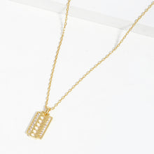 Load image into Gallery viewer, Gold Dipped Pendant Necklace