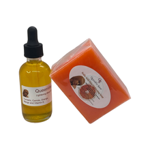 Load image into Gallery viewer, Lightening Body Oil + Kojic Acid Skin Lightening Soap Bundle