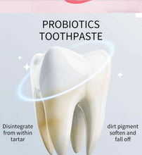 Load image into Gallery viewer, QVS Probiotics toothpaste Oral care Mild refreshing teeth
whitening peach flavor for Creative Canton Tower (1)
