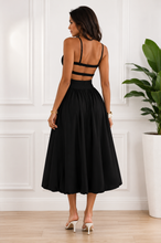 Load image into Gallery viewer, Queenvee Elegant Ruched A Line Dress
