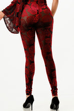 Load image into Gallery viewer, Velvet Flocking Jumpsuit/bell Sleeve
