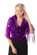 Load image into Gallery viewer, Sequined Shawl Flower
