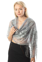 Load image into Gallery viewer, Sequined Shawl Flower
