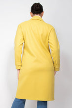 Load image into Gallery viewer, Collar pocketed coat
