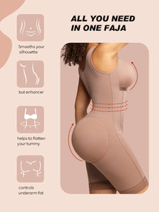 Fajas Post-op Chest Wrap Tummy Control Full Body Shapewear