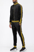 Load image into Gallery viewer, Track Set Velour Status Print Suit
