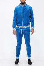 Load image into Gallery viewer, Track Set Velour Status Print Suit
