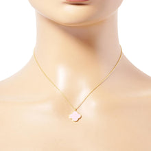 Load image into Gallery viewer, Gold Dipped Flower Pendant Necklace
